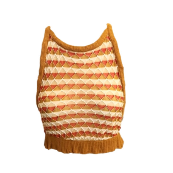 Womens Intimately Free People cropped sheer tank top size Medium. - Picture 8 of 14